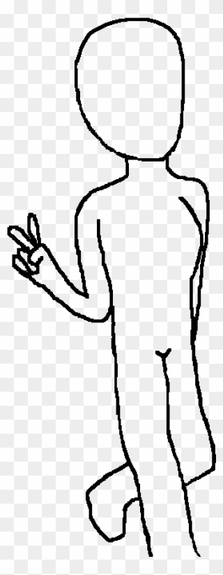 Peace Sign Drawing Base Hand Clipart