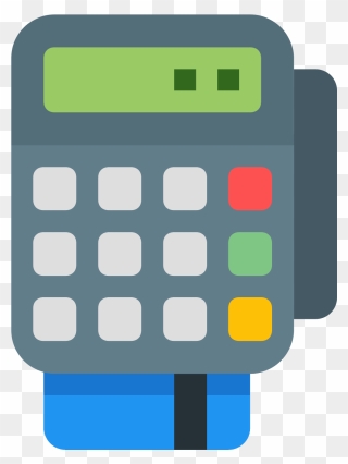 Icons Of Point Pos Sale Terminal Computer Clipart - Pos Png Transparent Png