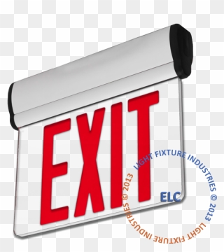 Transparent To Exit Clipart - Exit Signs - Png Download