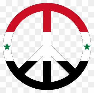 Syria Peace Sign Clip Arts - Syria Peace - Png Download