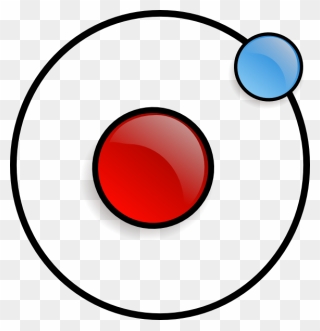 Atom Symbol 2 Clip Art - Atom In Science - Png Download