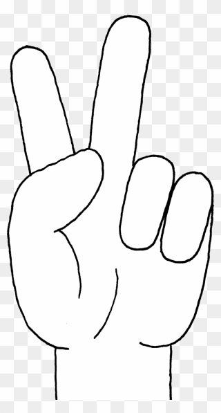 Peace Hand Sign World Clipart