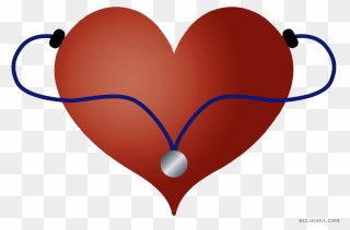 Clipart Stethoscope Heart Clipart Library Stethoscope - Heart With Stethoscope Png Transparent Png