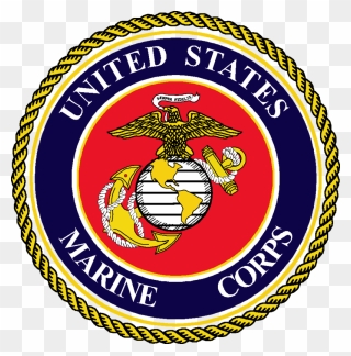 Transparent Flag Corps Clipart - Marine Corps Logo Png