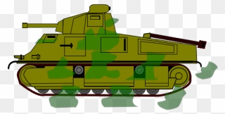 Army Tank Clip Art - Png Download
