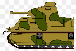Army Tank Clip Art - Png Download