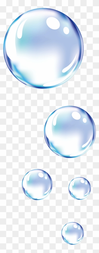 Transparent Soap Bubbles Clipart - Circle - Png Download