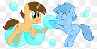 Bubble Clipart Blew - Cartoon - Png Download