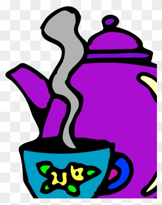 Teapot And Cup Clipart - Png Download