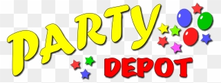 Decoration Clipart Party Item - Party Depot Logo - Png Download