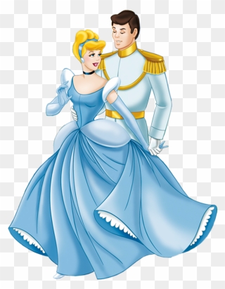 Transparent Cinderella And Prince Charming Clipart - Cinderella And Prince Charming Cartoon - Png Download