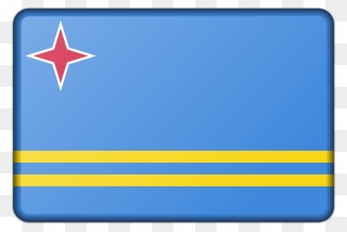 Flag Of Aruba Clip Arts - Flag Of Aruba - Png Download