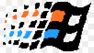 Windows 95 Pixel Art Clipart