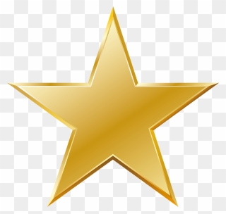 Gold Star Clipart Png Transparent Png