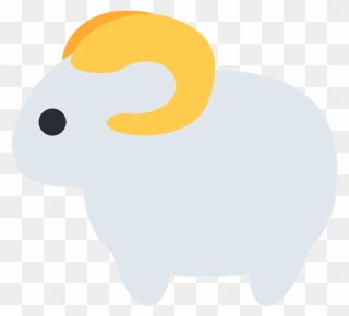 Schaf Clipart - Ios Sheep Emoji - Png Download