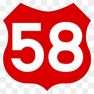 Number 58 Png Clipart
