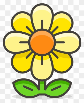 Gelbe Blüte Clipart - Vector Graphics - Png Download