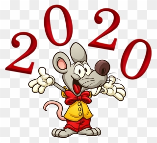 ❄️ Tube 2020 Année Du Rat - Cartoons Wearing Bow Ties Clipart