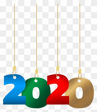 ❄️ Tube Nouvelle Année, 2020 Png New Year Clipart ❄️ - Hanging Clip Png Transparent Png