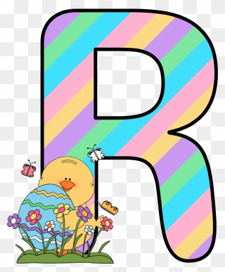 Alfabeto Easter De Kid Sparkz D Clipart