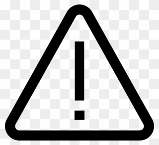 Warning Triangle Svg Png Icon Free Download - Exclamation Mark Icon Triangle Clipart