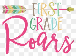 First Grade Clipart - Calligraphy - Png Download