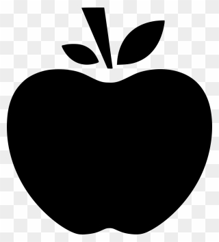 Apple Teacher Png - Heart Clipart