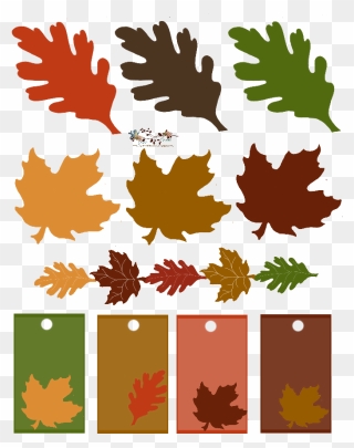 Clipart Leaf Embellishment - Illustration - Png Download