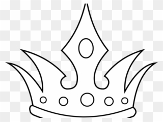 Crown Line Drawing Clipart
