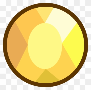 Gem Clipart Yellow Gem - Portable Network Graphics - Png Download