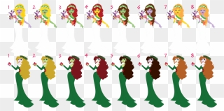 Color Clipart Spring - Persephone Color - Png Download