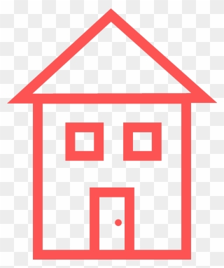 Sun And House Icon Clipart