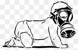 Banksy Gas Mask Clipart