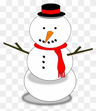 Snowman Png Images - Initial S Words For Kids Clipart
