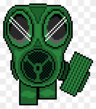 Pixel Art Gas Mask Png Clipart