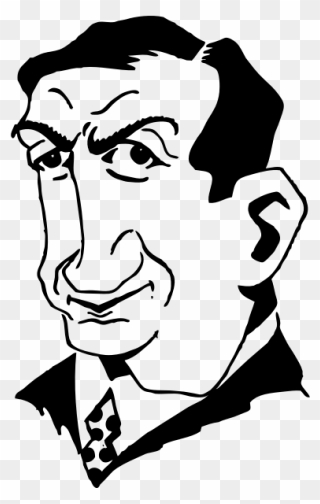Man Caricature - Cartoon Person Clipart