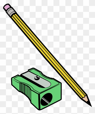 Sharpener Clipart Small Pencil - Drawing Pencil And Paper - Png Download
