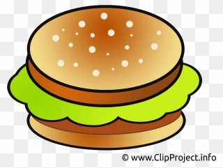 Clipart Hamburger - Essen Bilder - Essen Clip Art - Png Download
