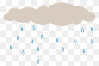 Rain Clouds Clipart - Illustration - Png Download