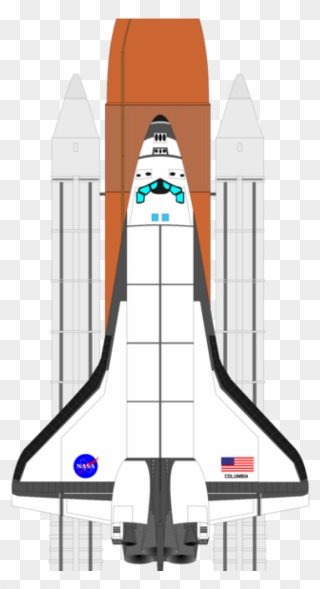 Space Shuttle Clip Art Free Shuttle Vector Spacecraft - Cartoon Nasa Space Shuttle - Png Download