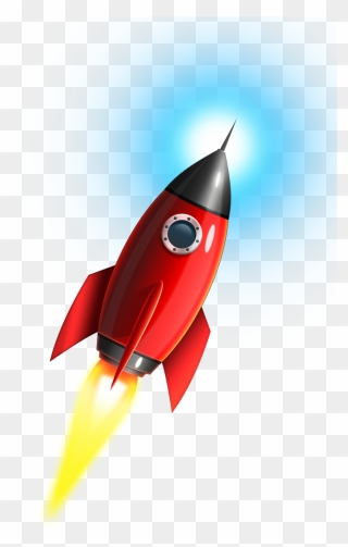 #ftestickers #clipart #rocket #spaceshuttle #red - Rocket Png Transparent Png