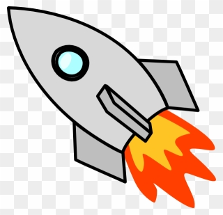 Spacecraft Drawing Art - Rocket Clip Art - Png Download