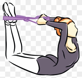 Stretches To Do With Plum Band Clipart
