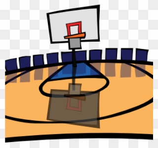 Tennis Court Clipart At Getdrawings - Basketball Court Png Clipart Transparent Png