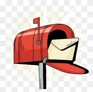 Cartoon Transparent Mailbox Clipart