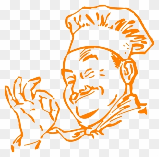 Black Chef Logo Png Clipart