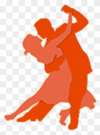 Ballroom Dance Silhouette Tango - Silhouette Ballroom Dancing Clipart