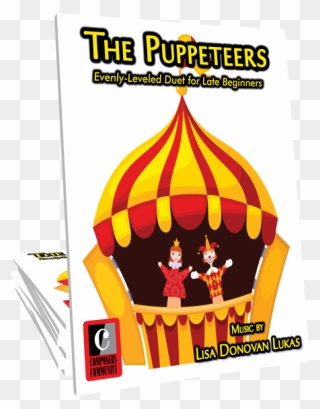 The Puppeteers Duet"  Title="the Puppeteers Duet - Circus Clipart