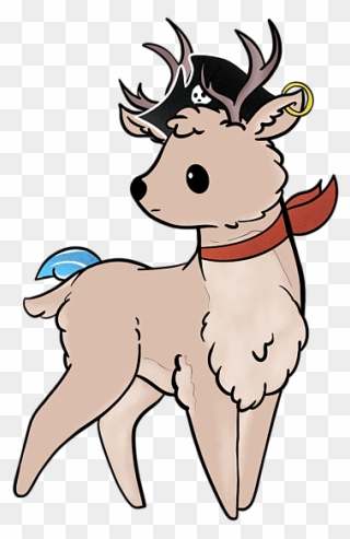Pirate Deer Clipart