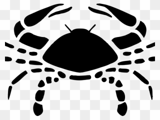 Transparent Crab Clipart Png - Transparent Cancer Zodiac Png